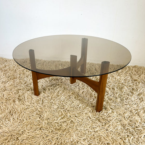 TH BROWN RONDO TABLE