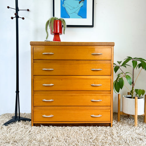 TALL BOY DRAWERS - HEY JUDE WORKSHOP • Vintage furniture & objects Melbourne