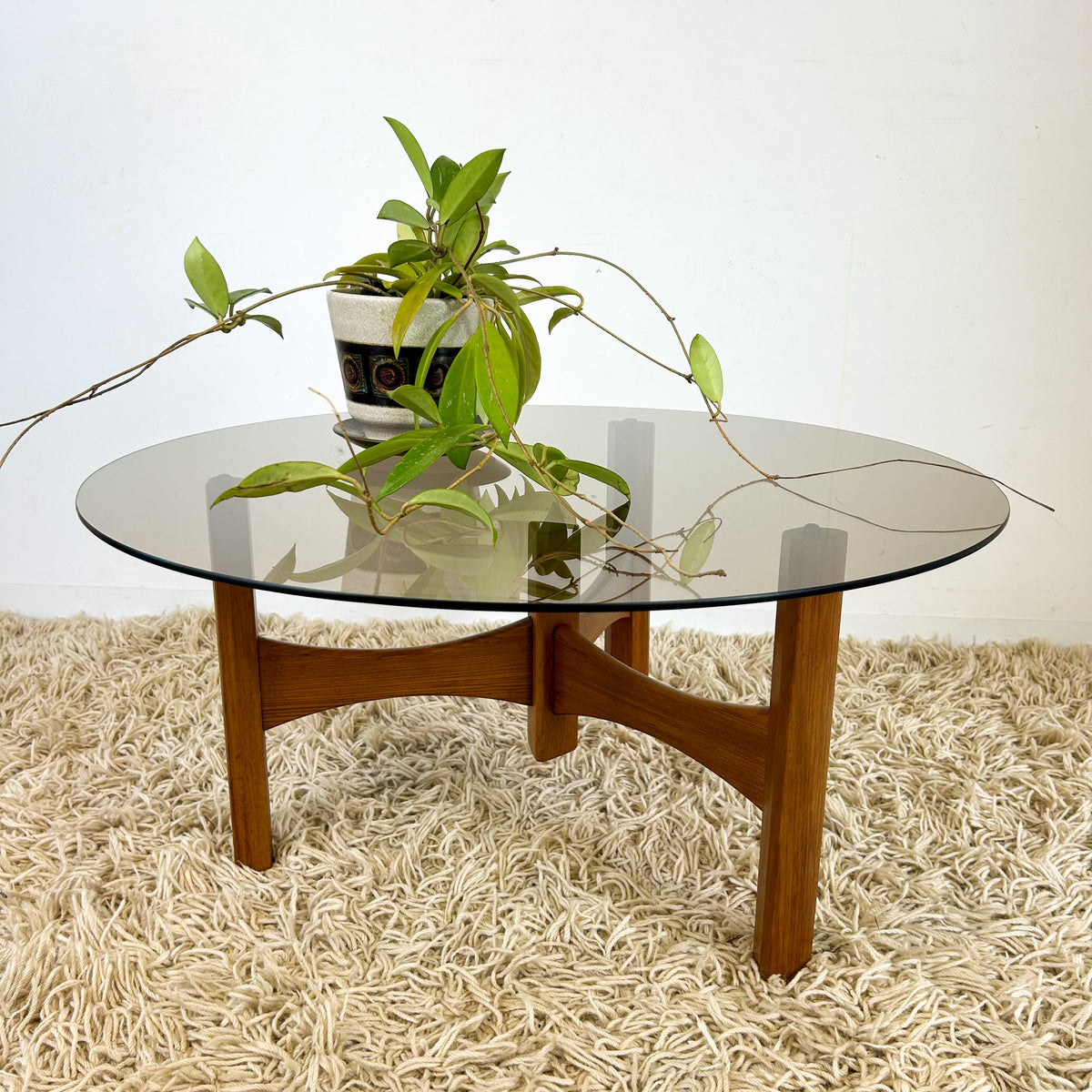 TH BROWN RONDO TABLE - HEY JUDE WORKSHOP • Vintage furniture & objects Melbourne