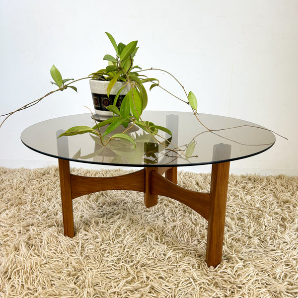 TH BROWN RONDO TABLE