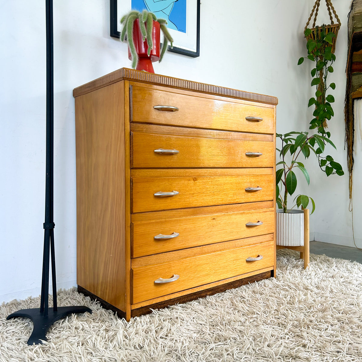 TALL BOY DRAWERS - HEY JUDE WORKSHOP • Vintage furniture & objects Melbourne