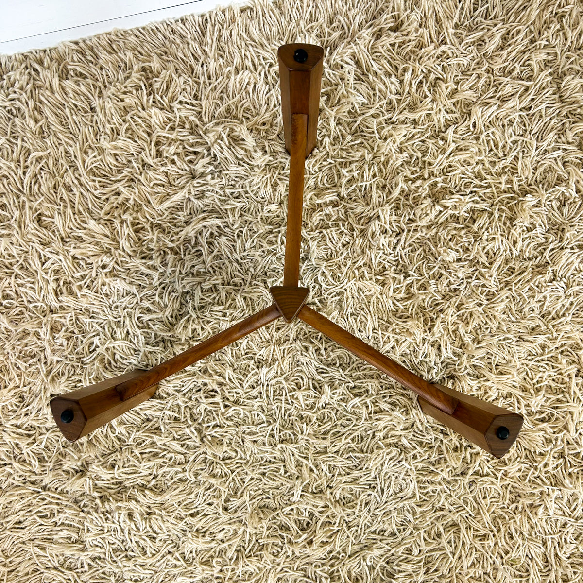 TH BROWN RONDO TABLE - HEY JUDE WORKSHOP • Vintage furniture & objects Melbourne