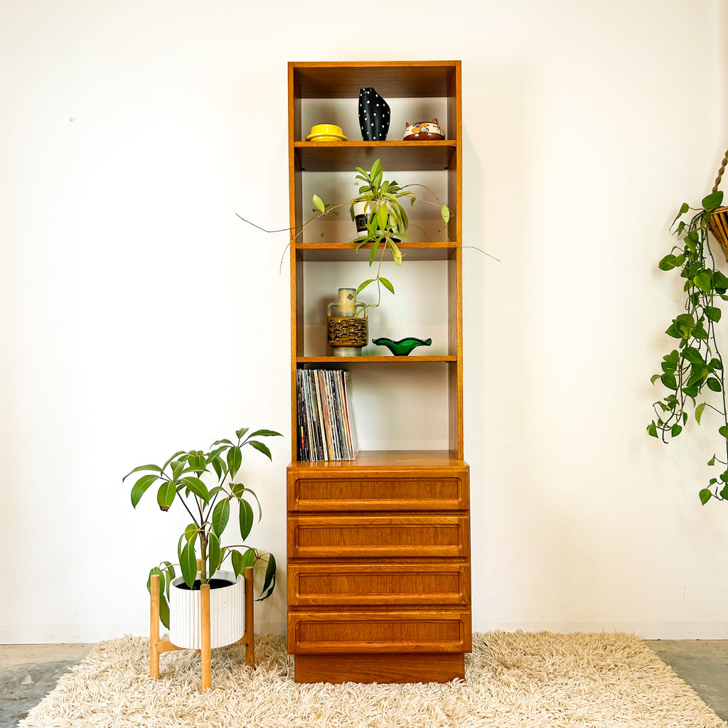TALL NARROW WALL UNIT - HEY JUDE WORKSHOP • Vintage furniture & objects Melbourne