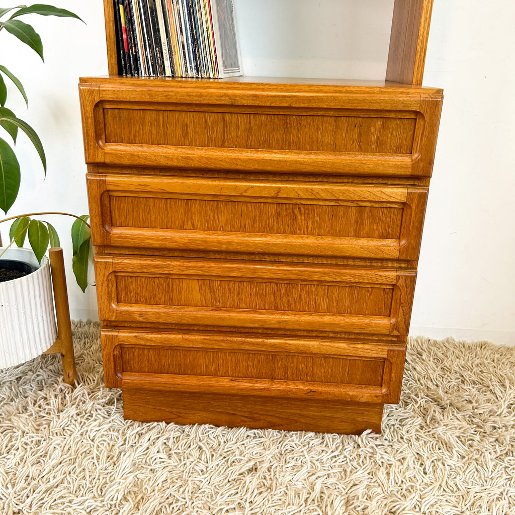 TALL NARROW WALL UNIT - HEY JUDE WORKSHOP • Vintage furniture & objects Melbourne