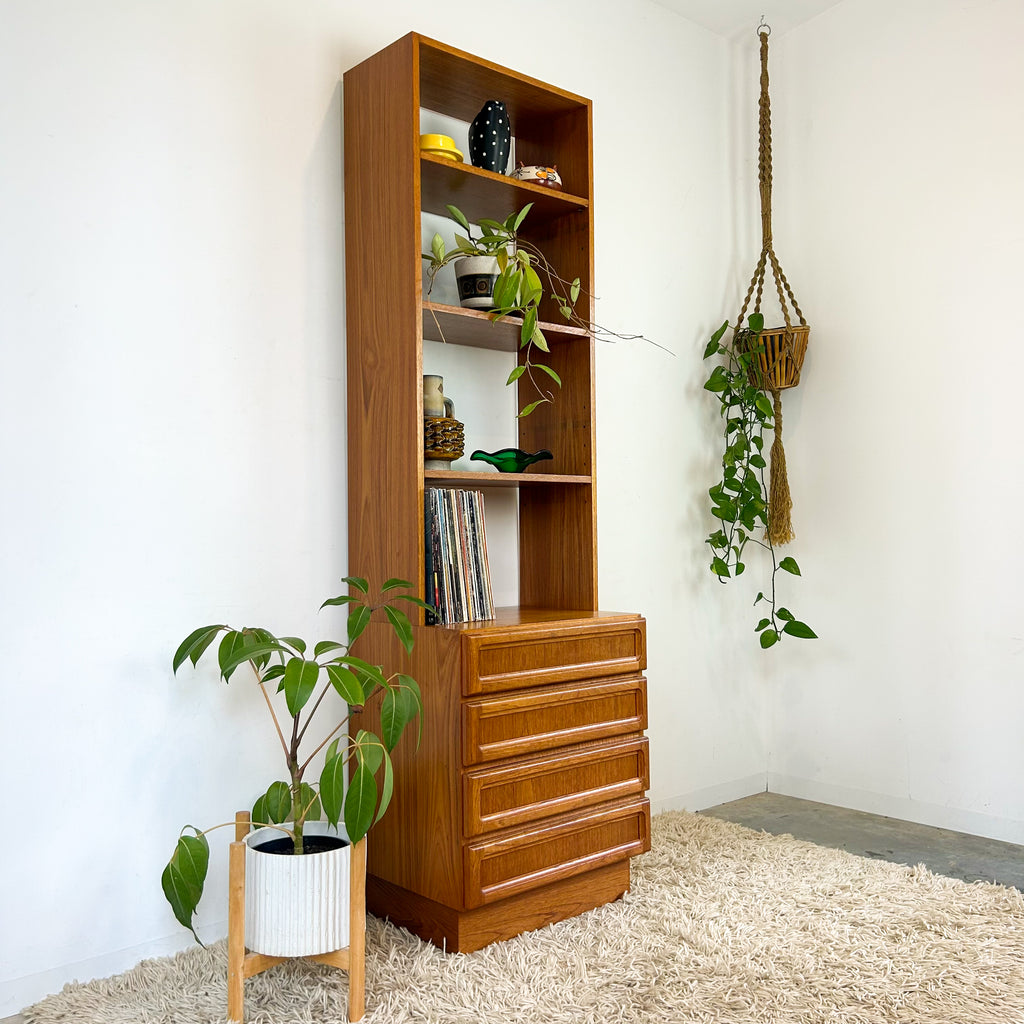 TALL NARROW WALL UNIT - HEY JUDE WORKSHOP • Vintage furniture & objects Melbourne