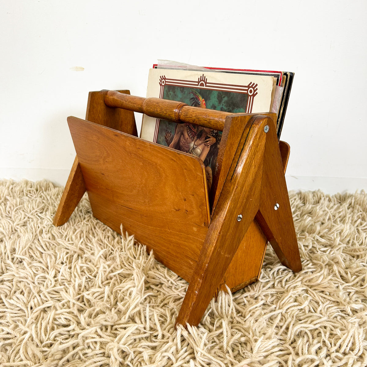 ATOMIC MAGAZINE RACK - HEY JUDE WORKSHOP • Vintage furniture & objects Melbourne
