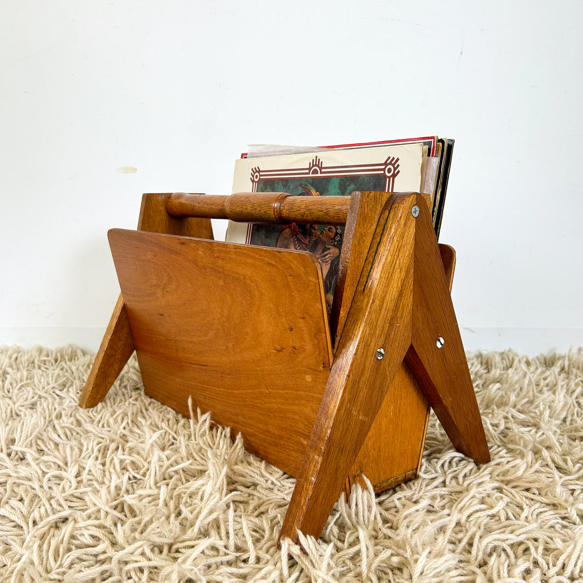 ATOMIC MAGAZINE RACK - HEY JUDE WORKSHOP • Vintage furniture & objects Melbourne