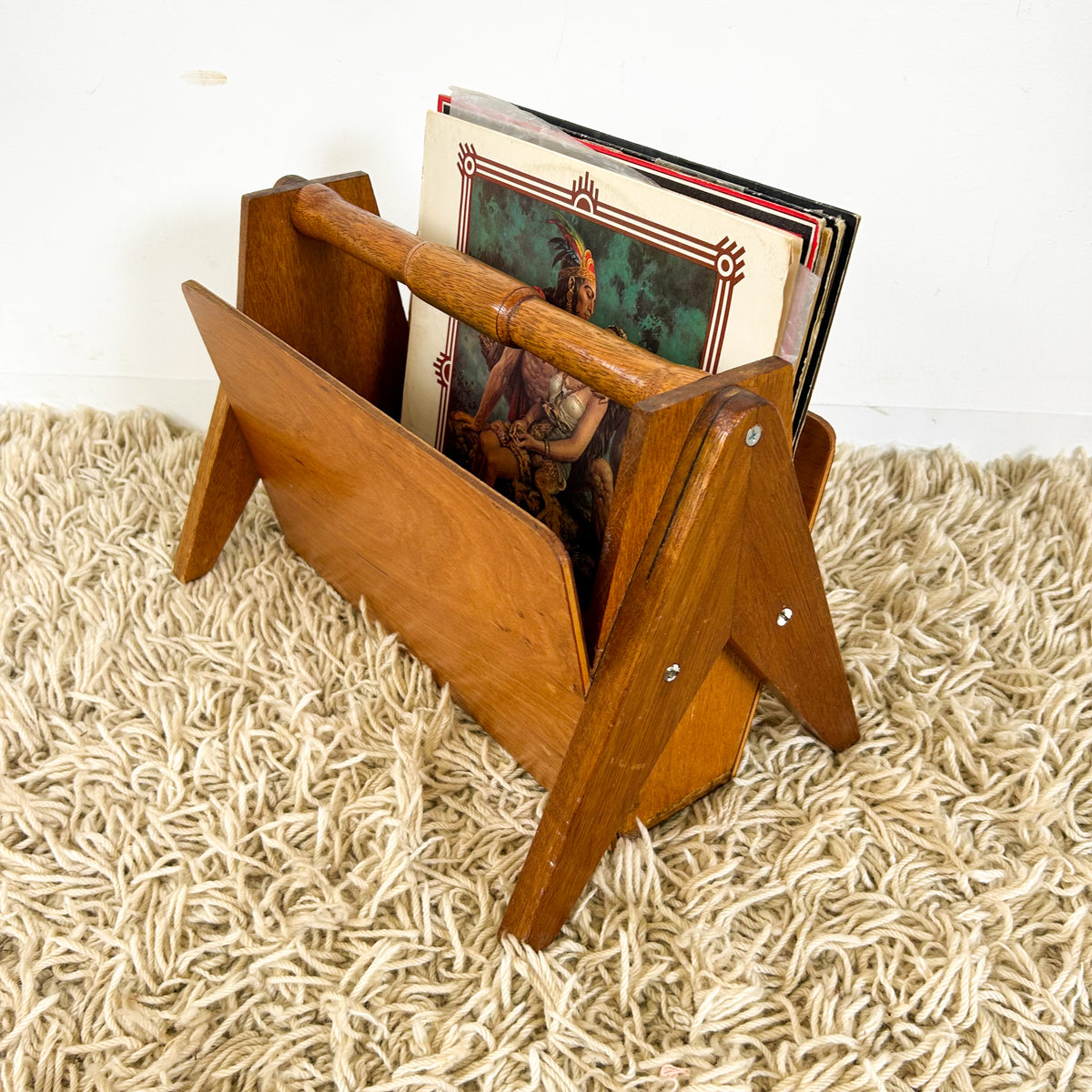 ATOMIC MAGAZINE RACK - HEY JUDE WORKSHOP • Vintage furniture & objects Melbourne