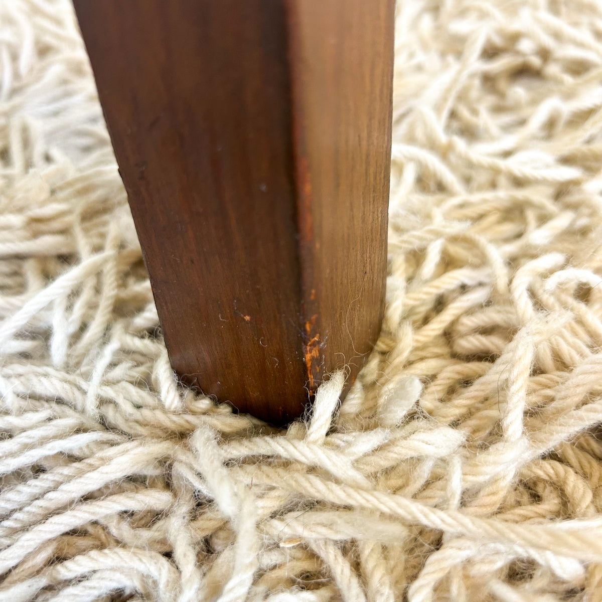 UPHOLSTERED FOOTSTOOL