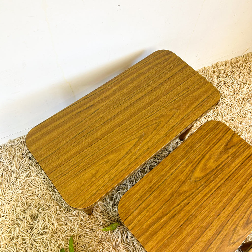 LAMINATE NESTING SIDE TABLES