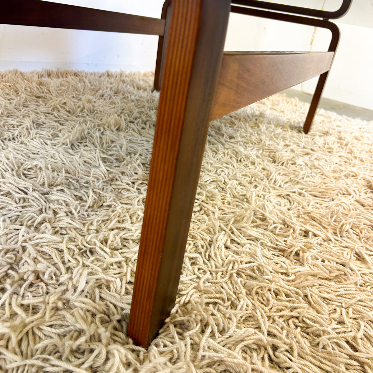 SMOKY GLASS COFFEE TABLE