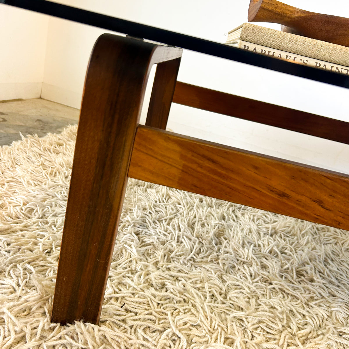 SMOKY GLASS COFFEE TABLE