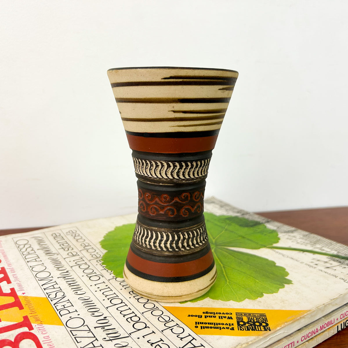 WEST GERMAN POTTERY VASE 103-15 DUMLER & BREIDEN - HEY JUDE WORKSHOP • Vintage furniture & objects Melbourne