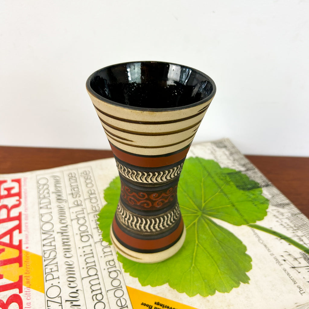 WEST GERMAN POTTERY VASE 103-15 DUMLER & BREIDEN - HEY JUDE WORKSHOP • Vintage furniture & objects Melbourne