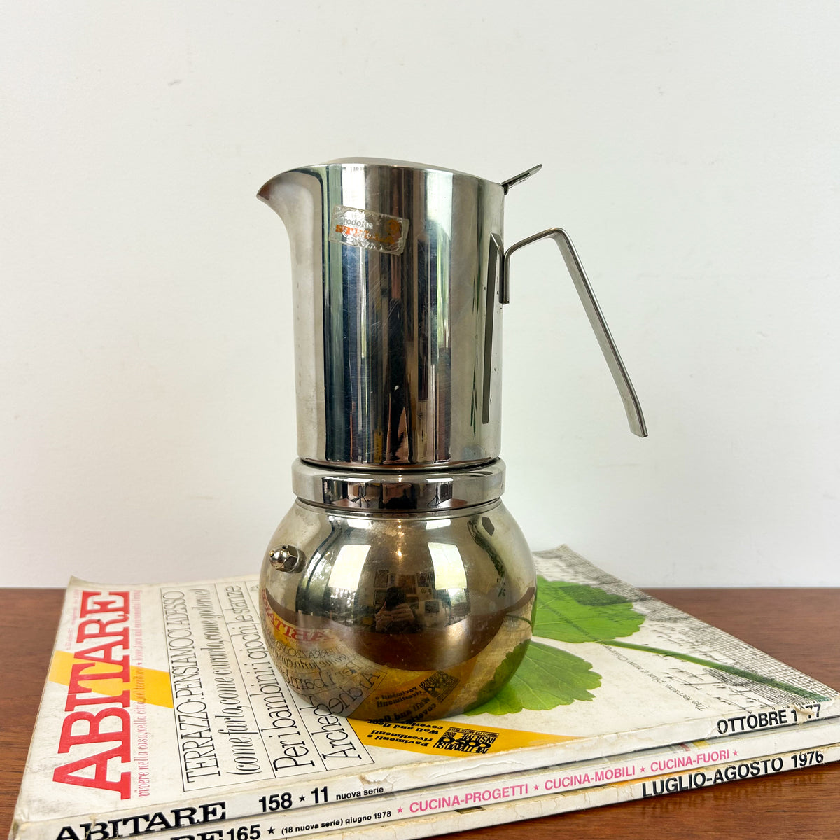 ITALIAN STOVETOP COFFEE POT STELLA - HEY JUDE WORKSHOP • Vintage furniture & objects Melbourne