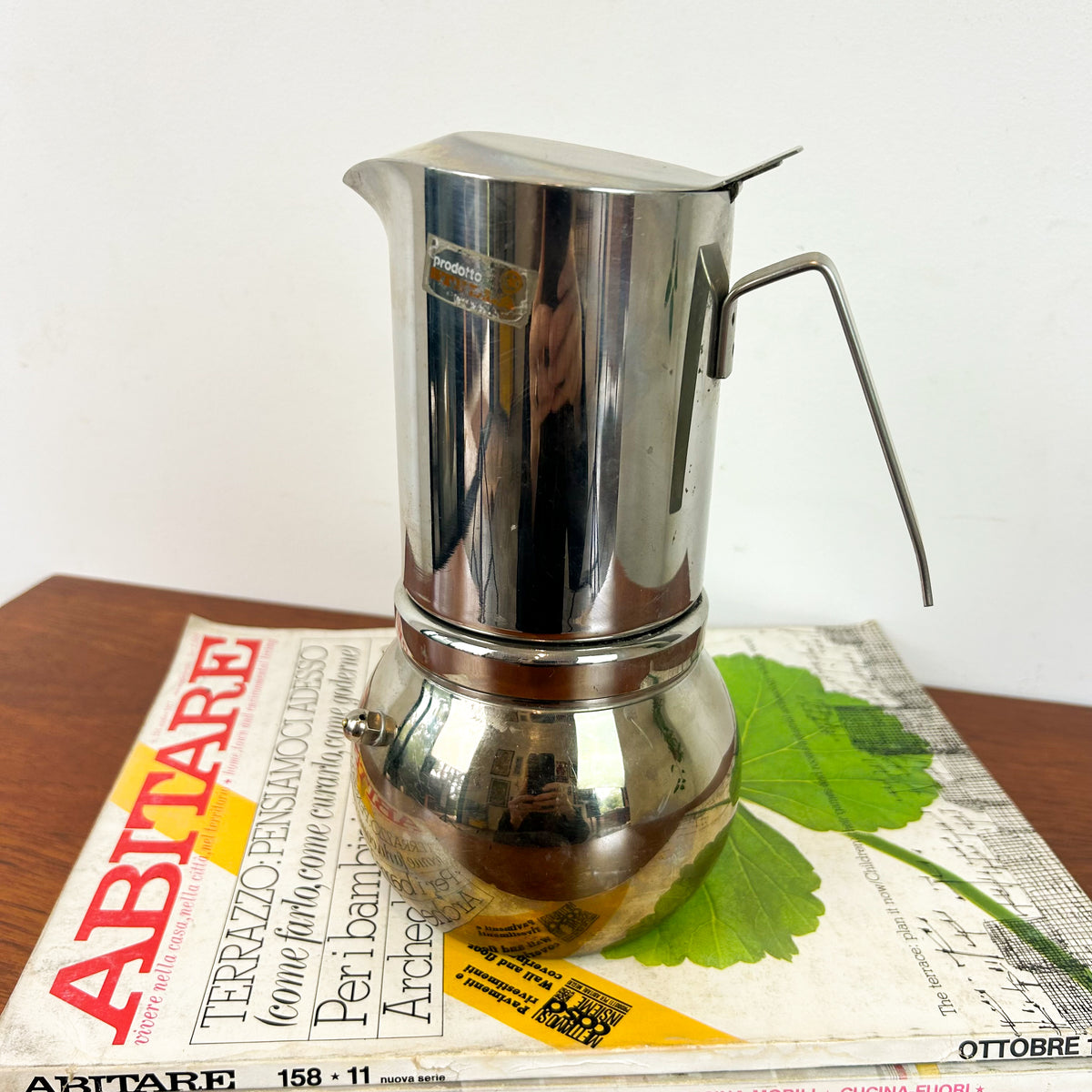 ITALIAN STOVETOP COFFEE POT STELLA - HEY JUDE WORKSHOP • Vintage furniture & objects Melbourne