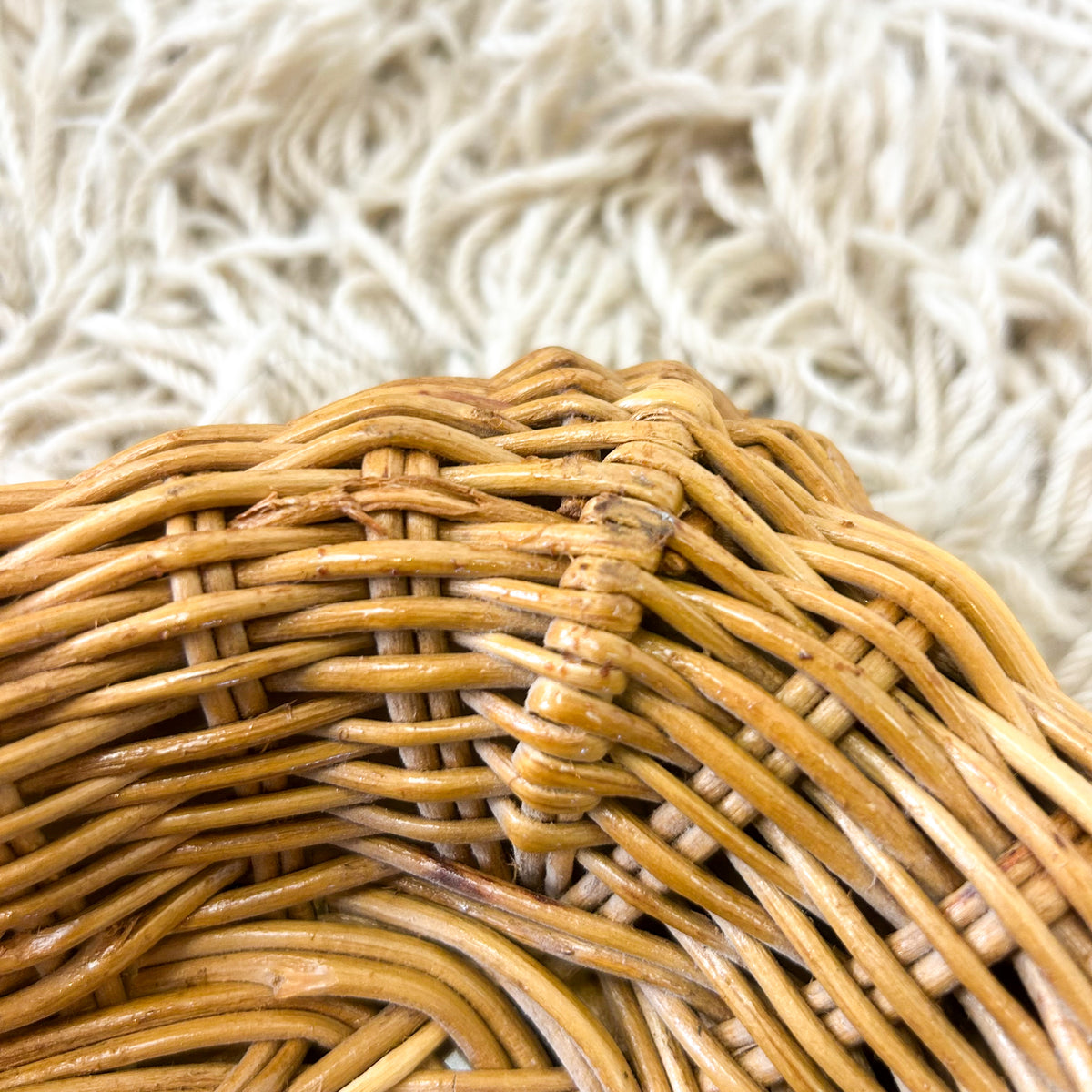 WICKER WALL MIRROR - HEY JUDE WORKSHOP • Vintage furniture & objects Melbourne