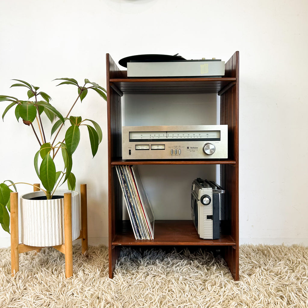 TIMBER STEREO CABINET - HEY JUDE WORKSHOP • Vintage furniture & objects Melbourne