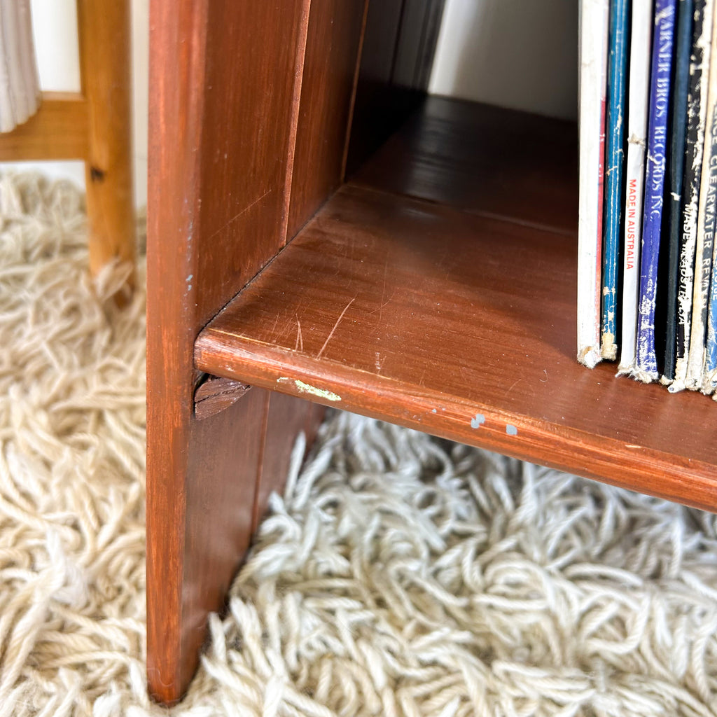 TIMBER STEREO CABINET - HEY JUDE WORKSHOP • Vintage furniture & objects Melbourne