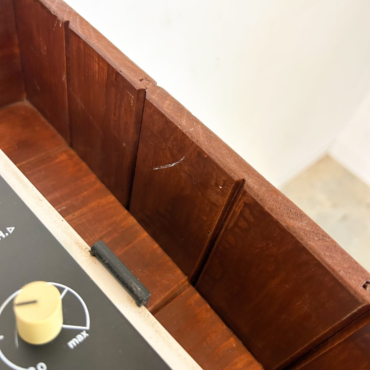 TIMBER STEREO CABINET - HEY JUDE WORKSHOP • Vintage furniture & objects Melbourne