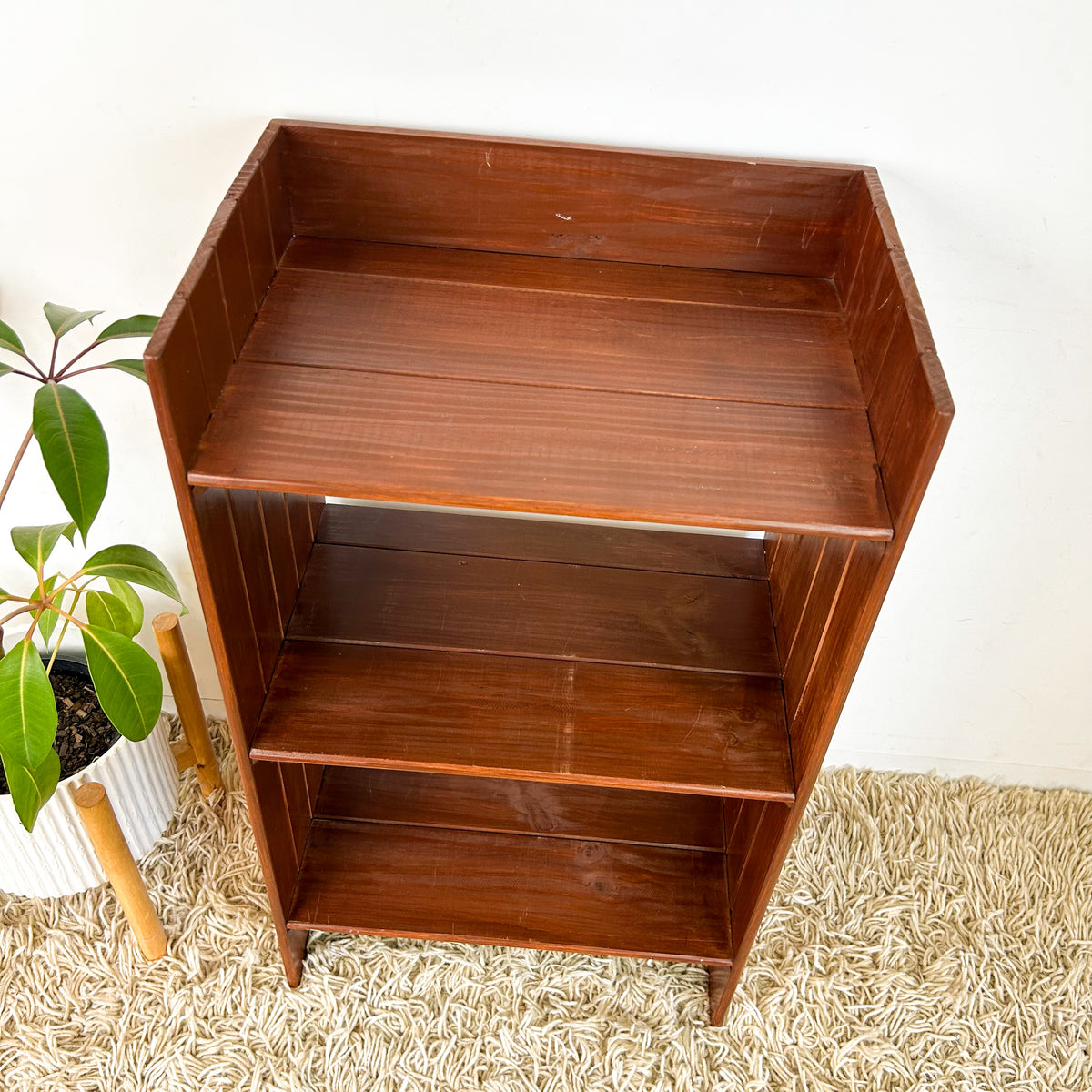TIMBER STEREO CABINET - HEY JUDE WORKSHOP • Vintage furniture & objects Melbourne