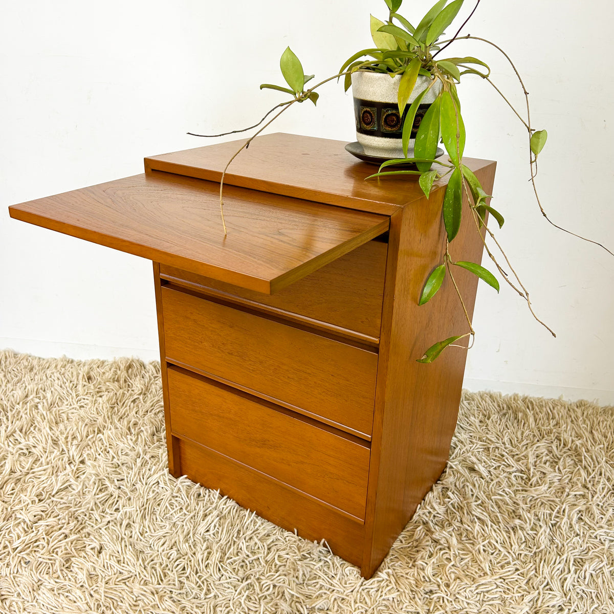 KALMAR BEDSIDE DRAWERS (SINGLE) - HEY JUDE WORKSHOP • Vintage furniture & objects Melbourne
