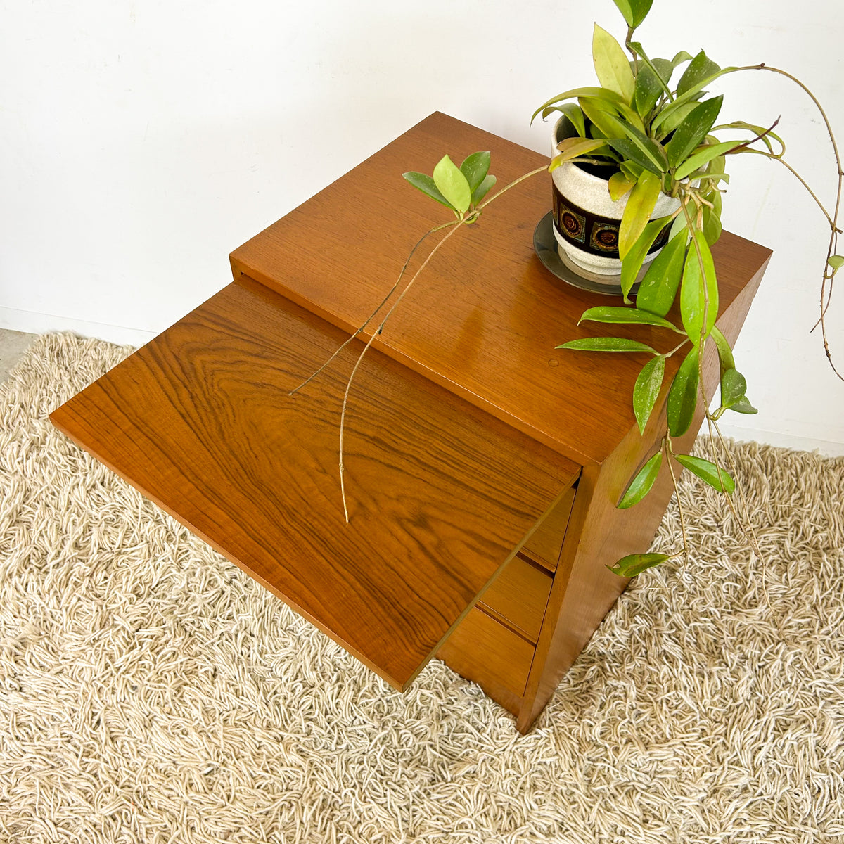 KALMAR BEDSIDE DRAWERS (SINGLE) - HEY JUDE WORKSHOP • Vintage furniture & objects Melbourne