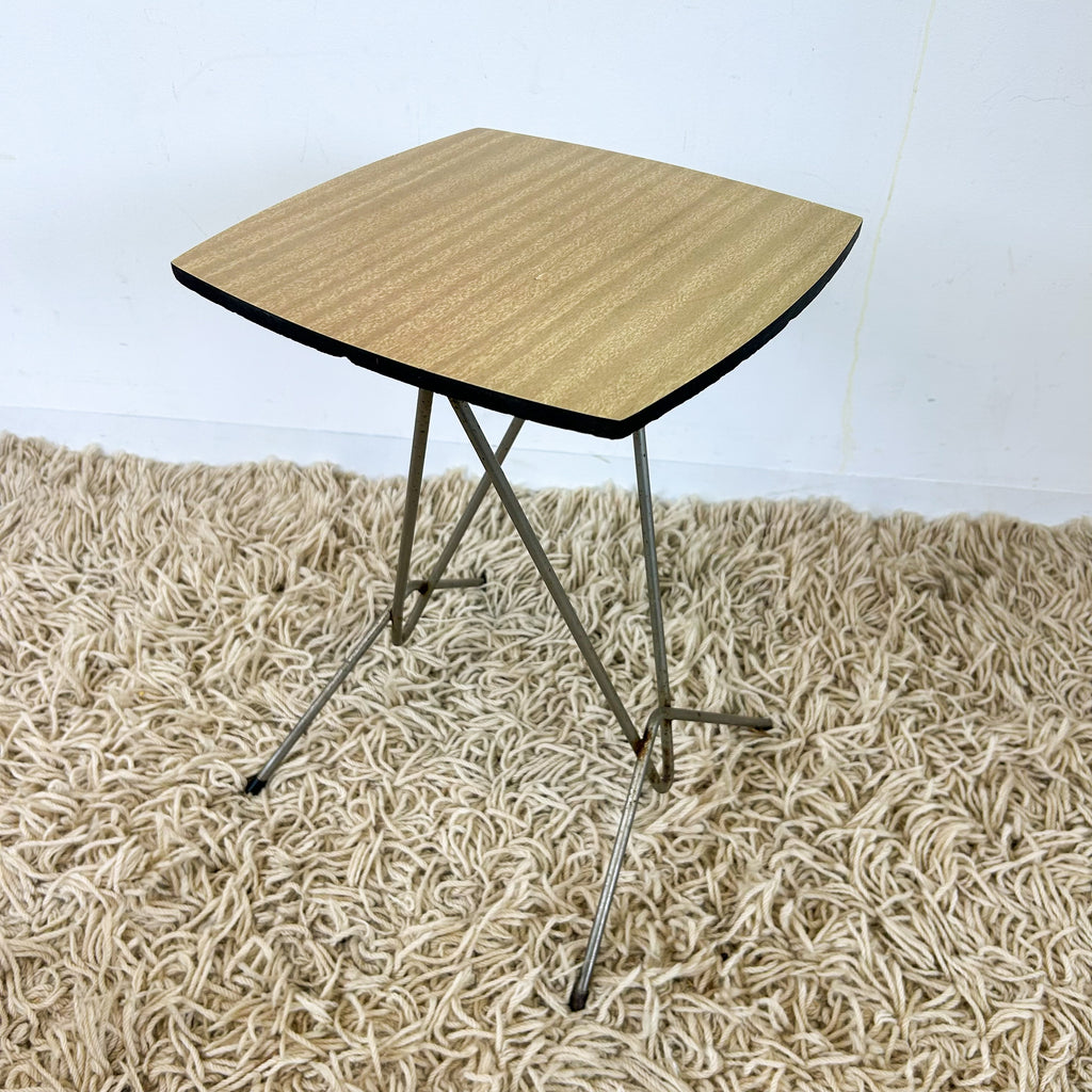 LAMINATE SIDE TABLE - HEY JUDE WORKSHOP • Vintage furniture & objects Melbourne