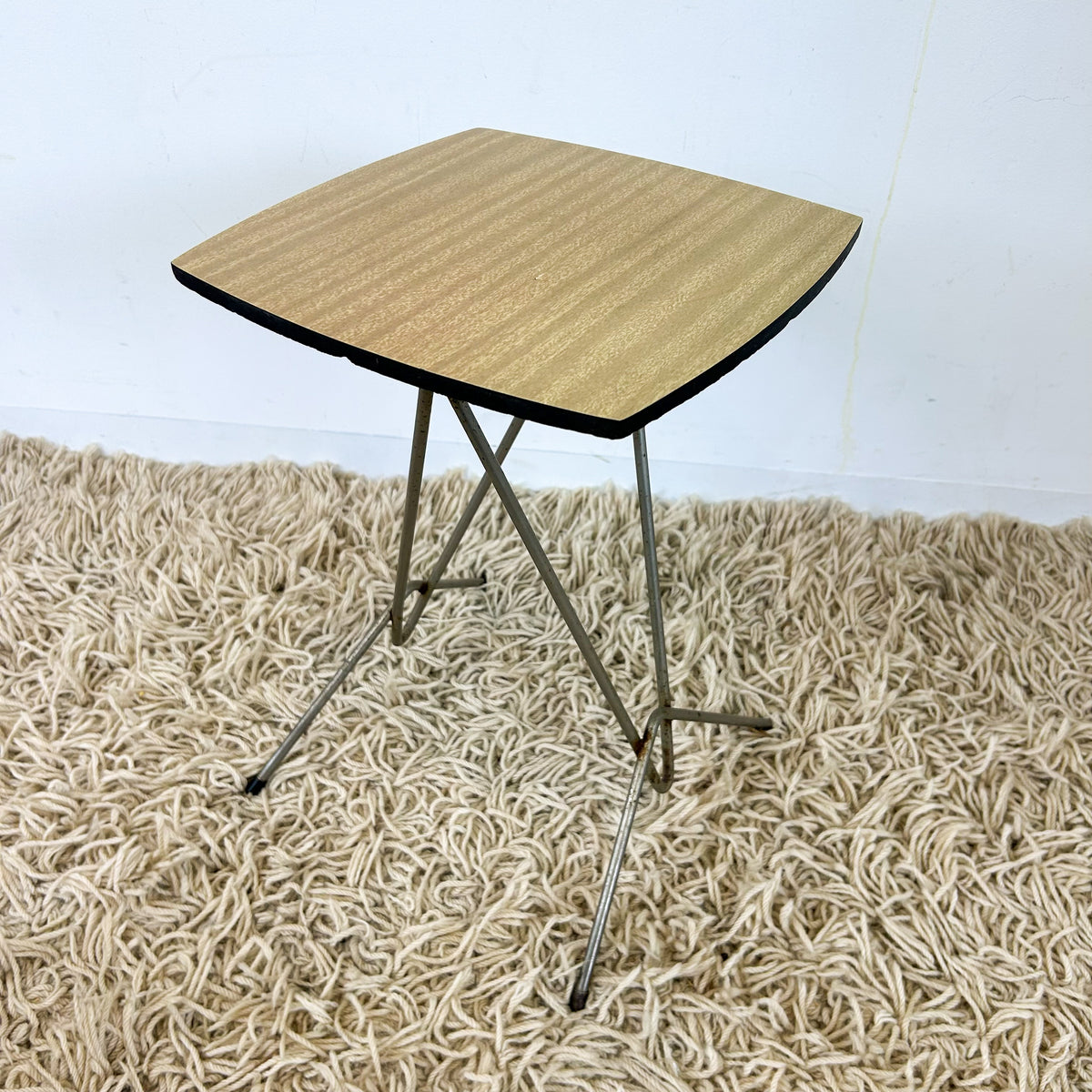 LAMINATE SIDE TABLE - HEY JUDE WORKSHOP • Vintage furniture & objects Melbourne