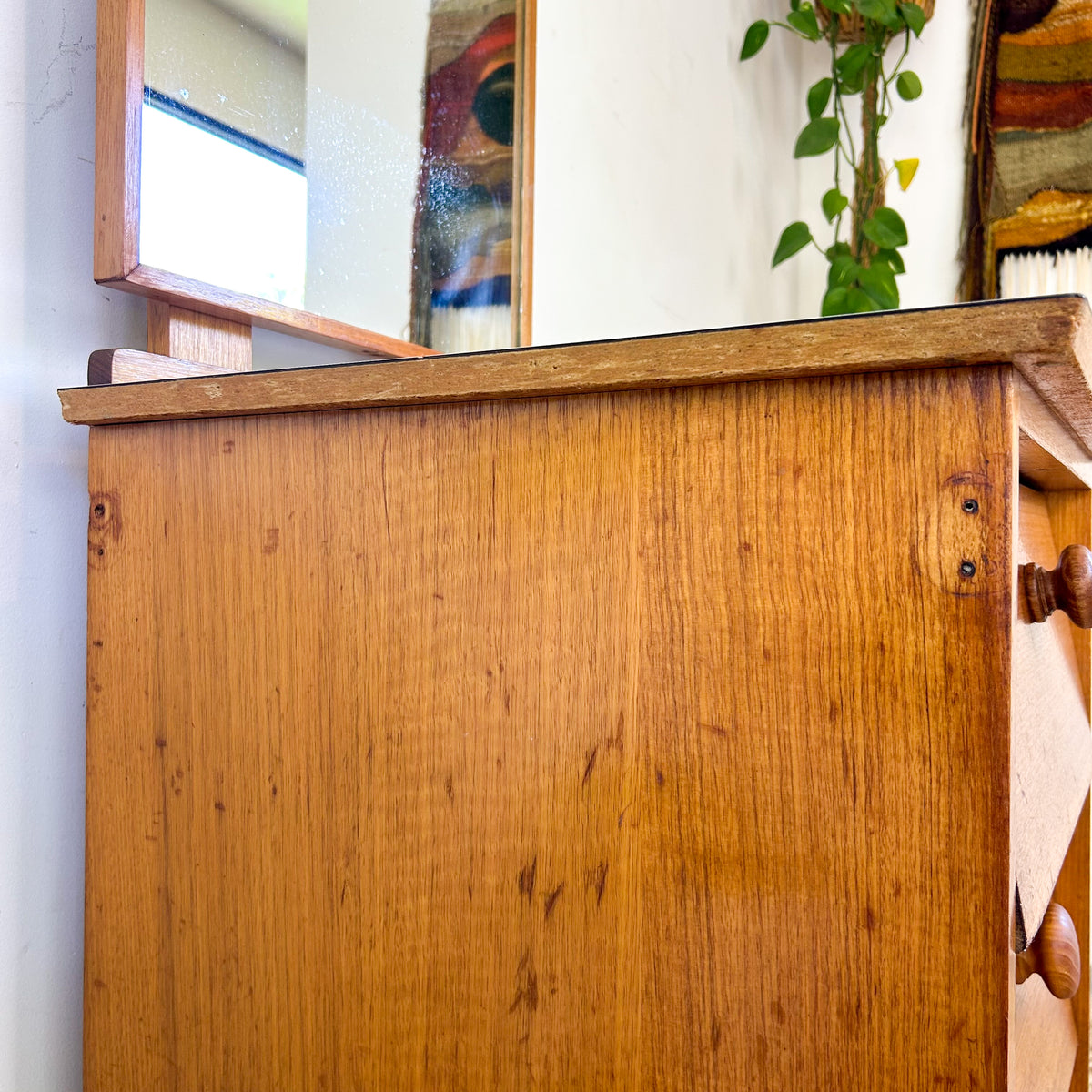 PETITE DRESSER DRAWERS WITH MIRROR - HEY JUDE WORKSHOP • Vintage furniture & objects Melbourne