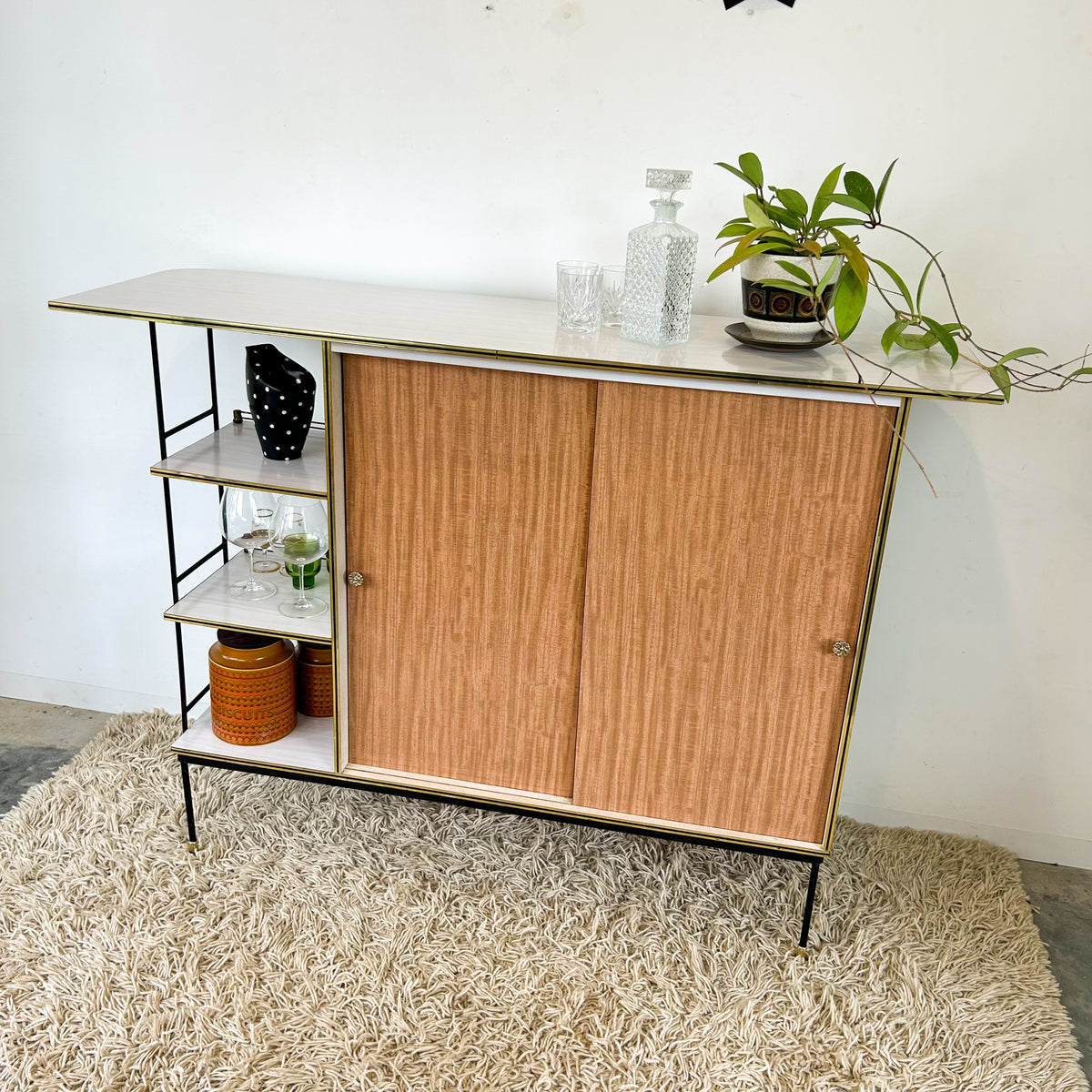 MID CENTURY BAR - HEY JUDE WORKSHOP • Vintage furniture & objects Melbourne