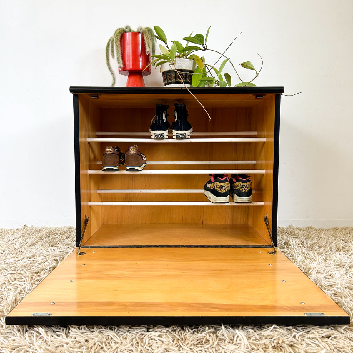 SHOE RACK STORAGE - HEY JUDE WORKSHOP • Vintage furniture & objects Melbourne