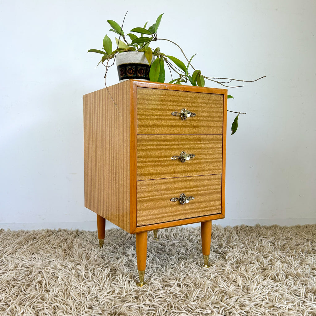 EASTGATE BEDSIDE DRAWERS - HEY JUDE WORKSHOP • Vintage furniture & objects Melbourne