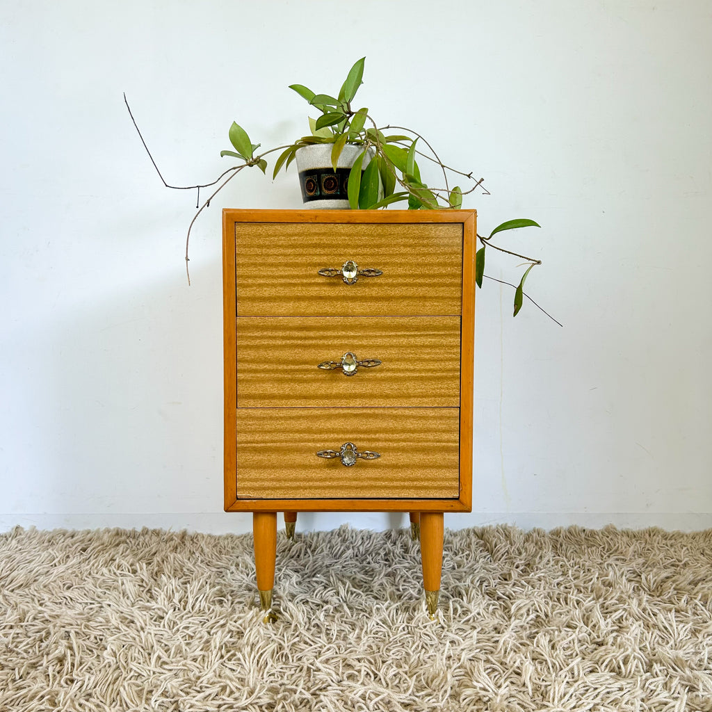 EASTGATE BEDSIDE DRAWERS - HEY JUDE WORKSHOP • Vintage furniture & objects Melbourne