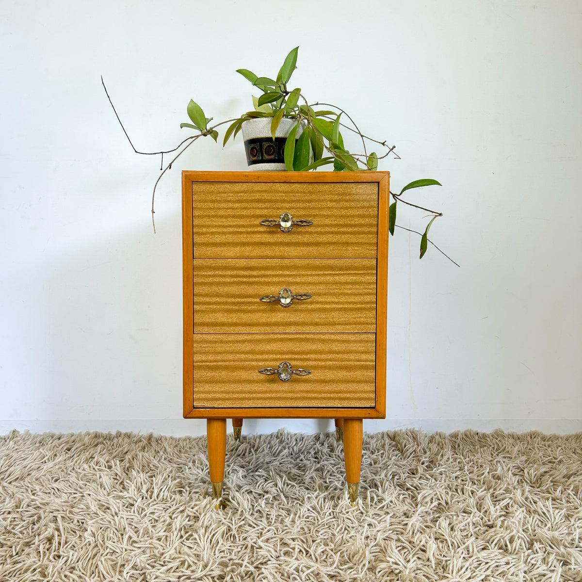 EASTGATE BEDSIDE DRAWERS - HEY JUDE WORKSHOP • Vintage furniture & objects Melbourne
