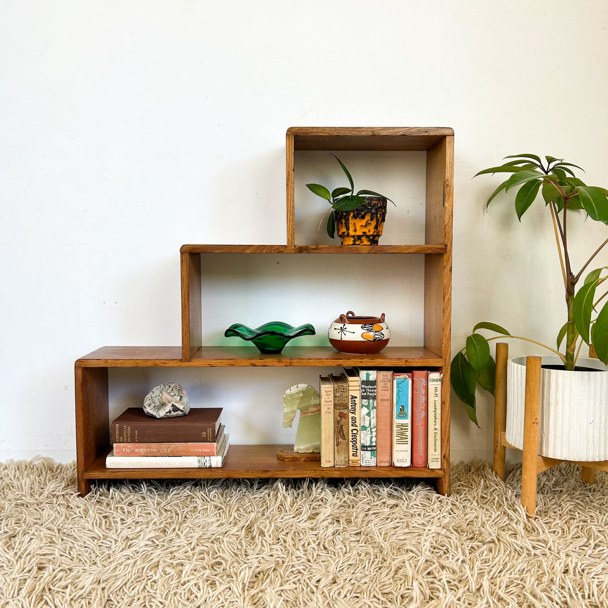 STEPPED BOOKCASE - HEY JUDE WORKSHOP • Vintage furniture & objects Melbourne