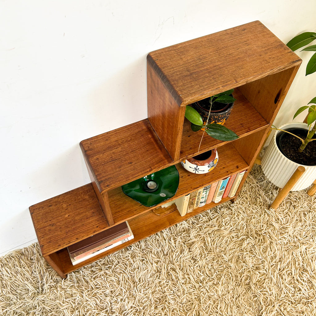 STEPPED BOOKCASE - HEY JUDE WORKSHOP • Vintage furniture & objects Melbourne