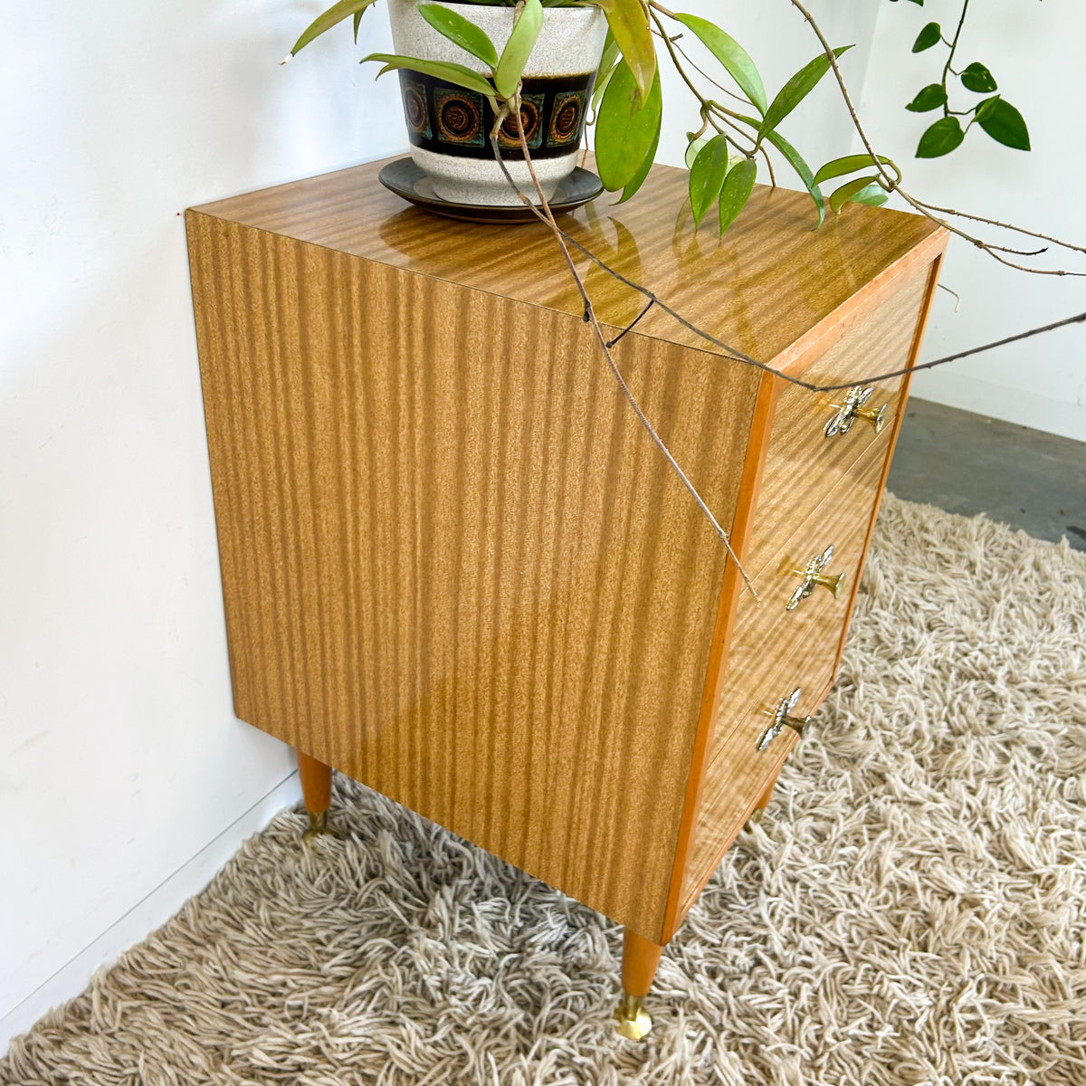 EASTGATE BEDSIDE DRAWERS - HEY JUDE WORKSHOP • Vintage furniture & objects Melbourne