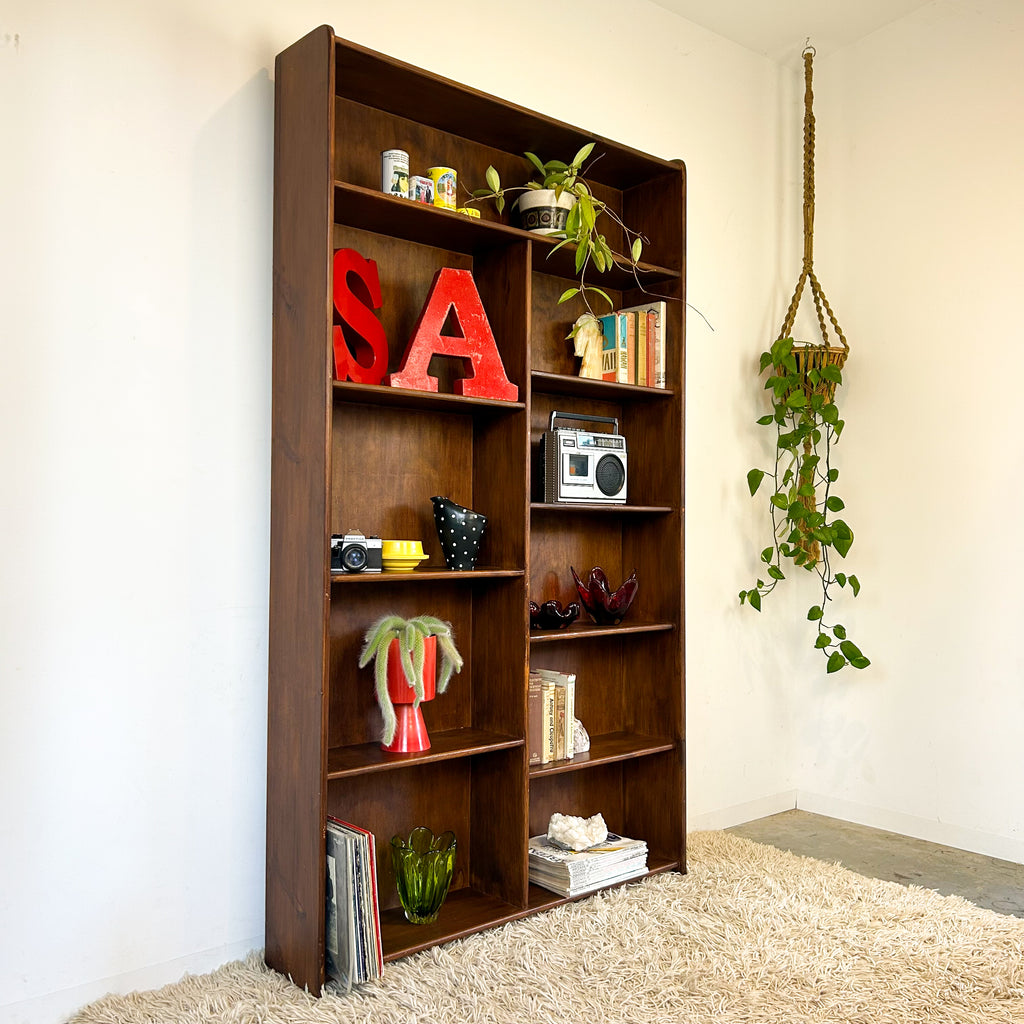 TALL ALCOVE BOOKCASE - HEY JUDE WORKSHOP • Vintage furniture & objects Melbourne