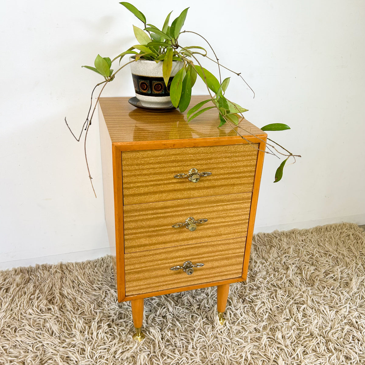 EASTGATE BEDSIDE DRAWERS - HEY JUDE WORKSHOP • Vintage furniture & objects Melbourne