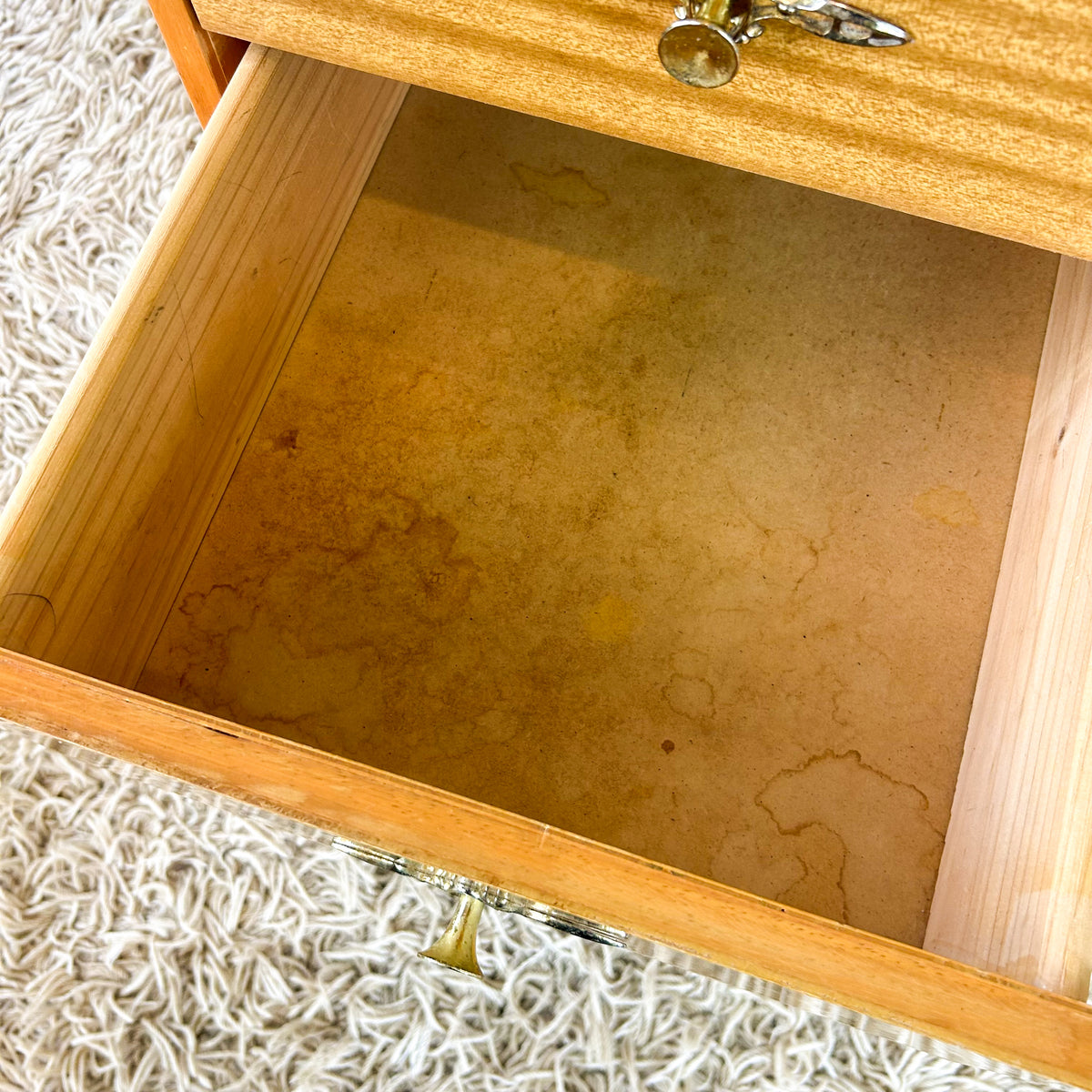 EASTGATE BEDSIDE DRAWERS - HEY JUDE WORKSHOP • Vintage furniture & objects Melbourne