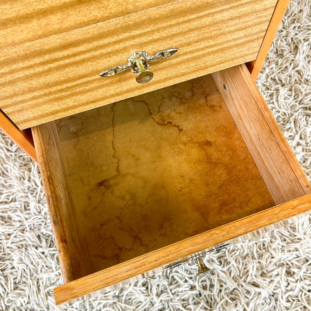 EASTGATE BEDSIDE DRAWERS - HEY JUDE WORKSHOP • Vintage furniture & objects Melbourne