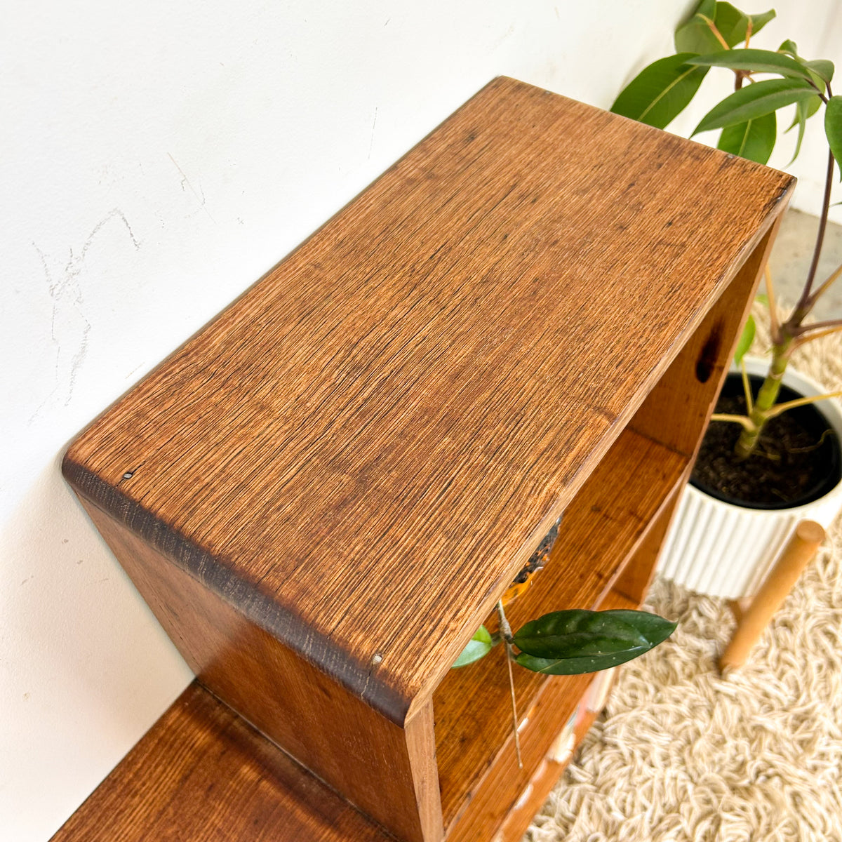 STEPPED BOOKCASE - HEY JUDE WORKSHOP • Vintage furniture & objects Melbourne