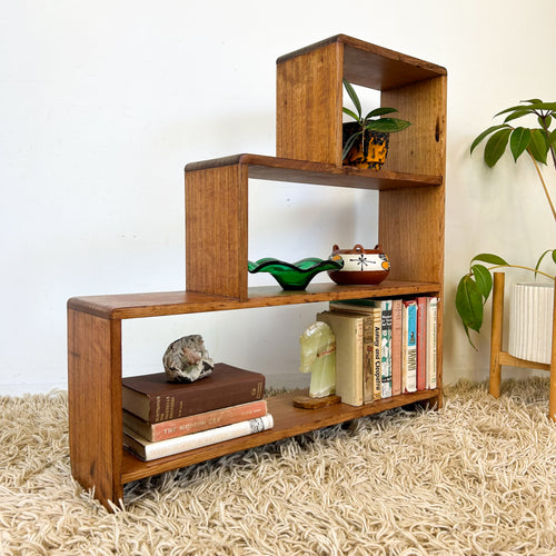 STEPPED BOOKCASE - HEY JUDE WORKSHOP • Vintage furniture & objects Melbourne