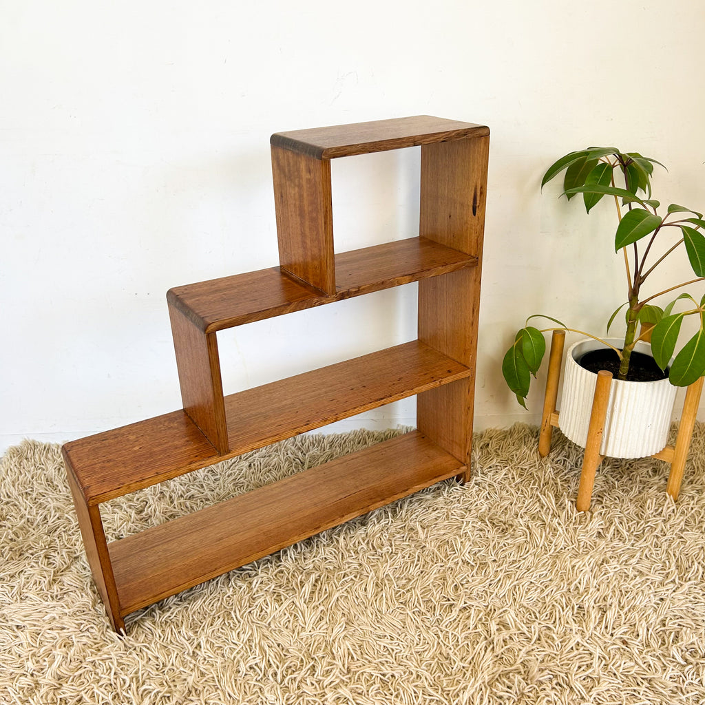STEPPED BOOKCASE - HEY JUDE WORKSHOP • Vintage furniture & objects Melbourne