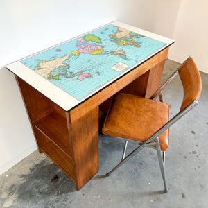 WORLD MAP DESK