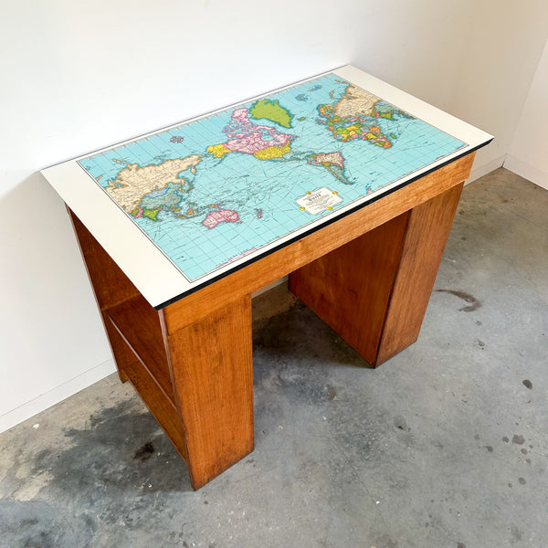 WORLD MAP DESK