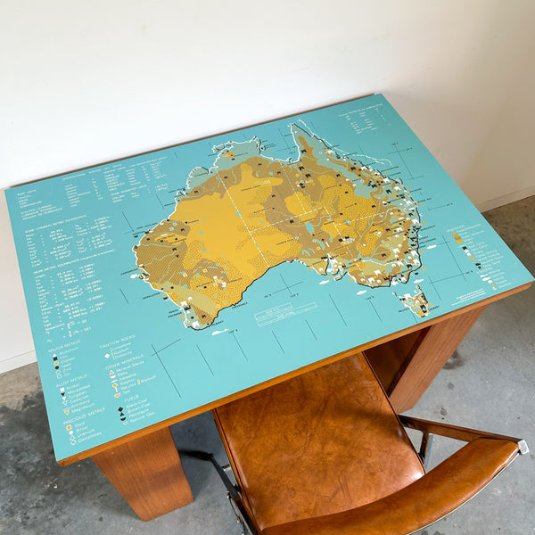 AUSTRALIA MAP DESK