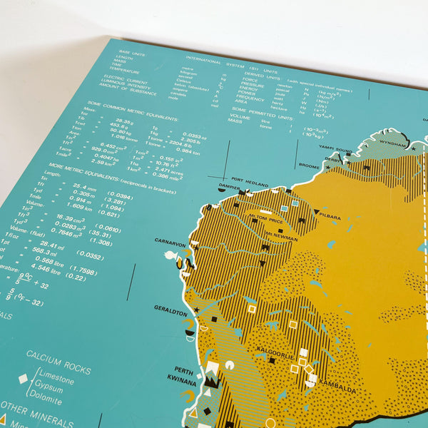 AUSTRALIA MAP DESK