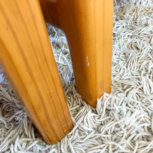 PINE & SMOKY GLASS COFFEE TABLES